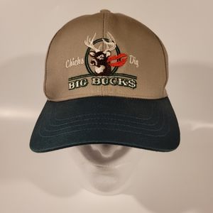 Chick's dig big bucks trucker hat cap